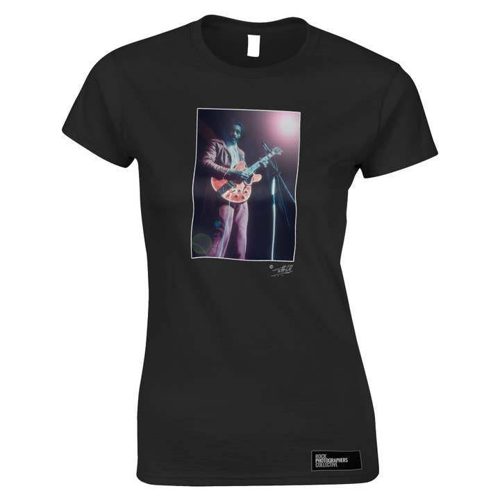 Chuck Berry Damen T-Shirt Live (MG) für den Großhandel von Rock Photographers Collective