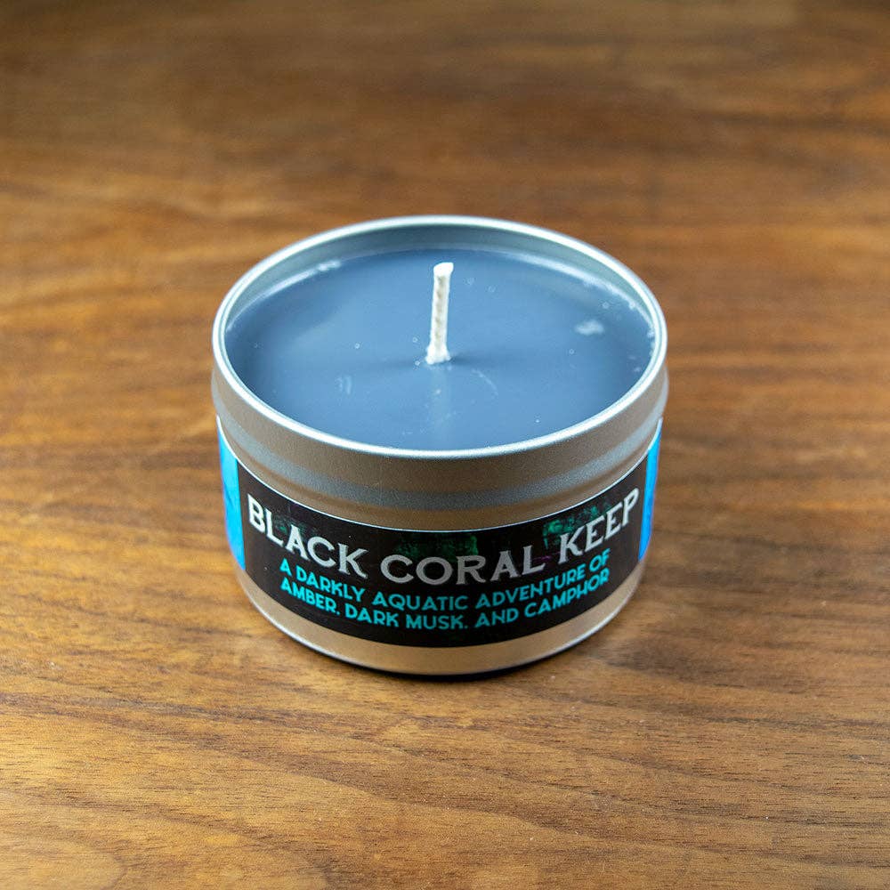 Game Master Dice - Wholesale Travel Candles - Black Coral Keep Candle1