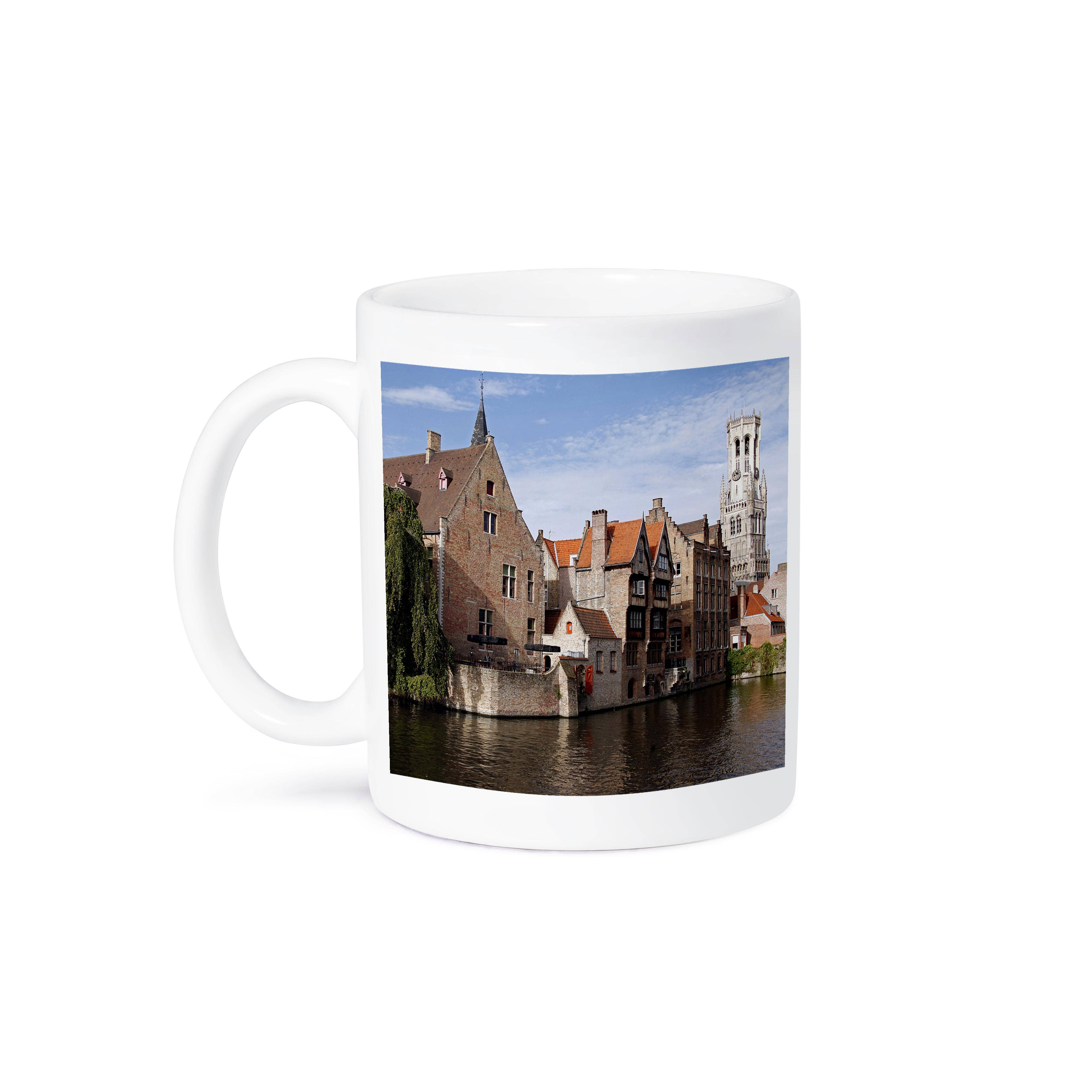 3dRose - Wholesale Coffee Mug - 3dRose, Belgium, Bruges, Rozenhoedkaai view of canals - EU04 KWI0011 - Kymri Wilt, Mug8