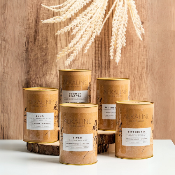 AlchePharma Naturals - Wholesale Health/Detox Tea - AHS Lung Tea – Respiratory & Immune Support, Herbal Blend3