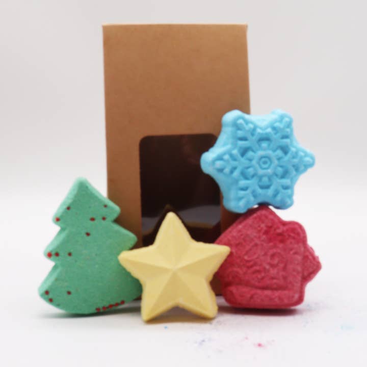 AW Aromatics Limited - Wholesale Bath Bomb/Fizz - White Label Christmas Wish List Bath Bomb Gift Pack
