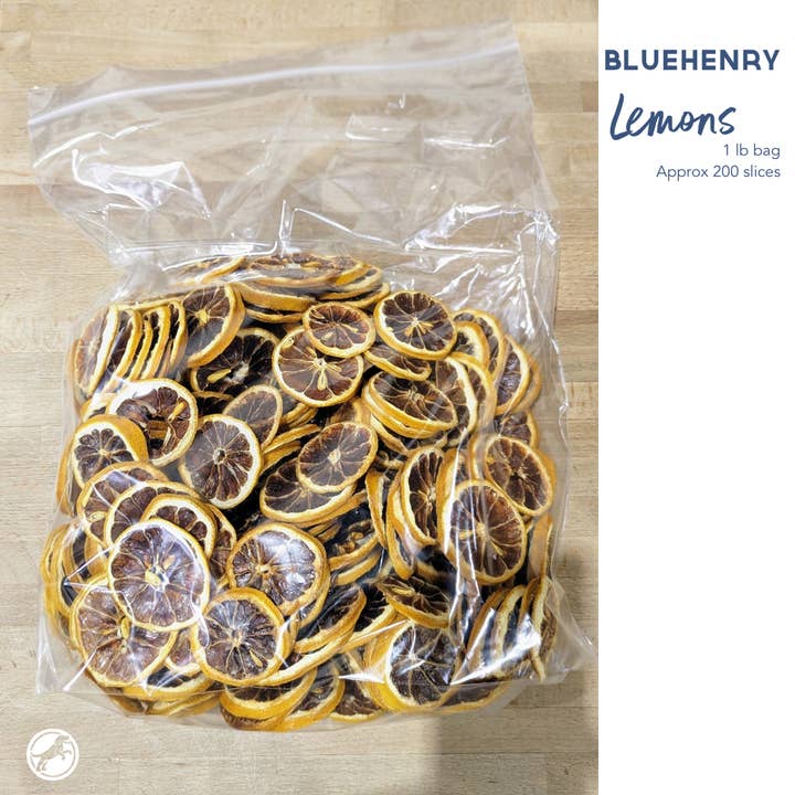 Rondelles de citron déshydratées en vrac pour la vente par BlueHenry LLC