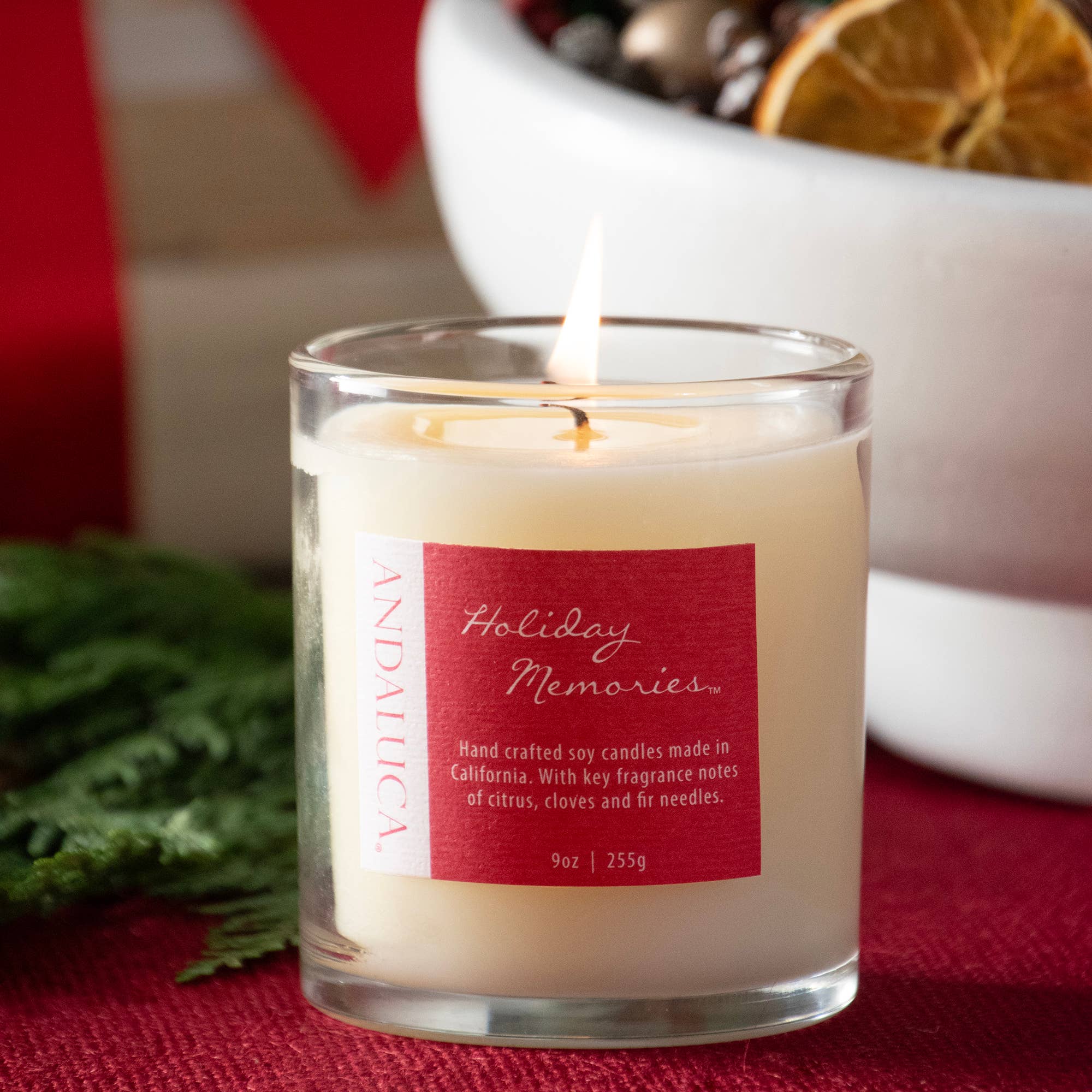 Andaluca - Wholesale Jar/Filled Candle - Holiday Memories 9 oz Candle3
