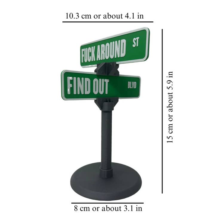 Moderny - Wholesale Desk Decor - Kids & Baby - Playful Street Sign Decor