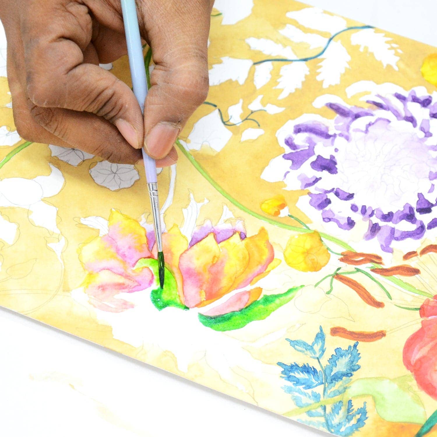 Anuschka | Vanya Lara (USA) - Wholesale Umbrella - Women's - Auto Open/ Close Printed Umbrella - 31004