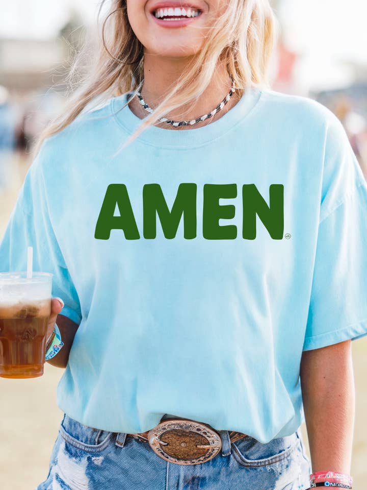 Never Lose Hope Designs - Wholesale Screen Printed T-Shirt - Women's - AMEN Christian Tee1