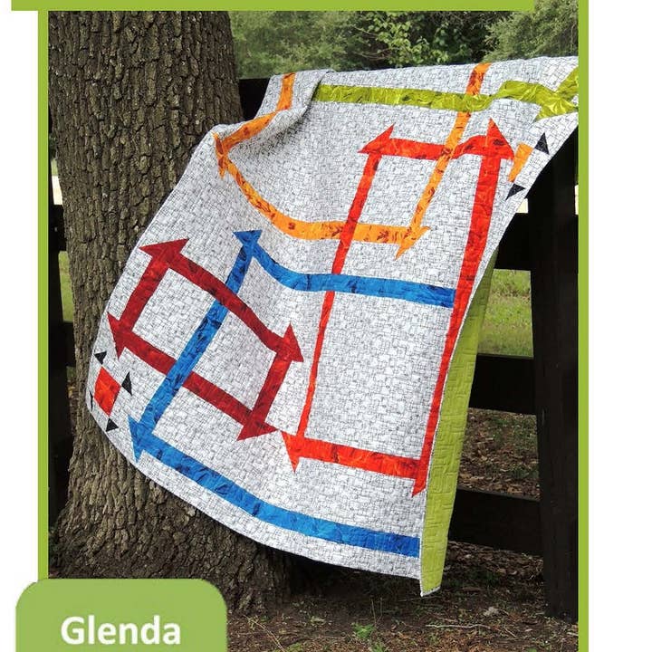 Chain Drive Quilt Pattern for wholesale by Glenda Wilder Designs