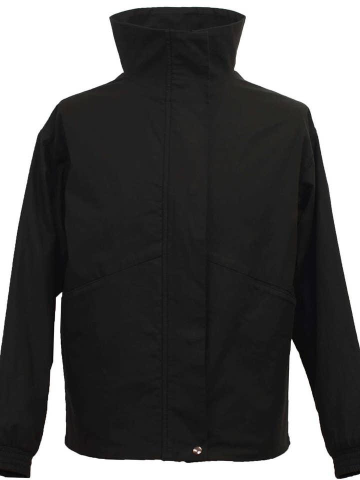 Veste FLX en coton biologique et Tencel™ - noir pour la vente par KOLO Berlin