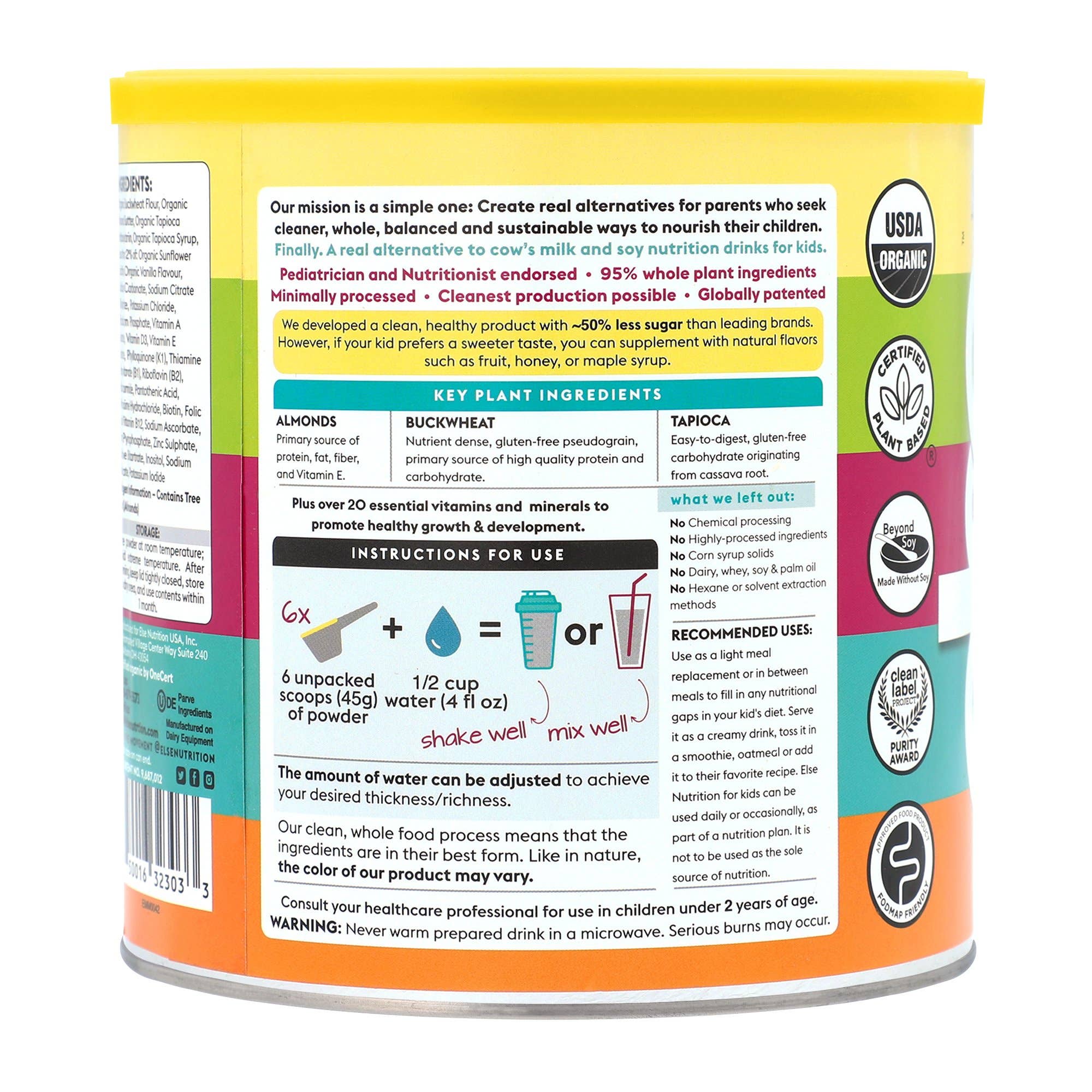 Else Nutrition GH LTD – wholesale Powdered health drink – Plant Protein Nutritional Shake for Kids1