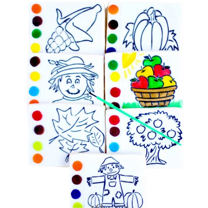 Sweet Sanctions LLC - Wholesale Cookie - Fall Paint Your Own Cookies13