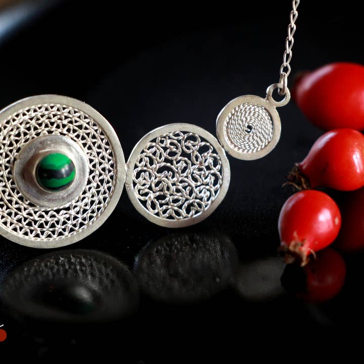 „Ingen Sabemos“ halskæde for engroshandel hos Etcaetera Création