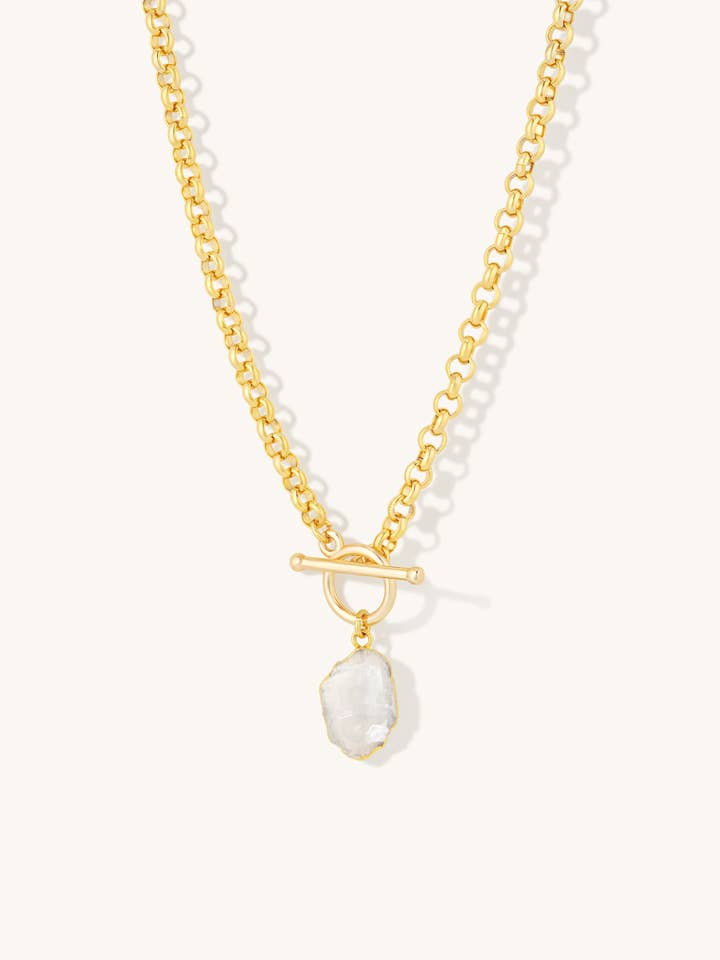 DEITY MOONSTONE NECKLACE for wholesale by Formation Co. Jewellery