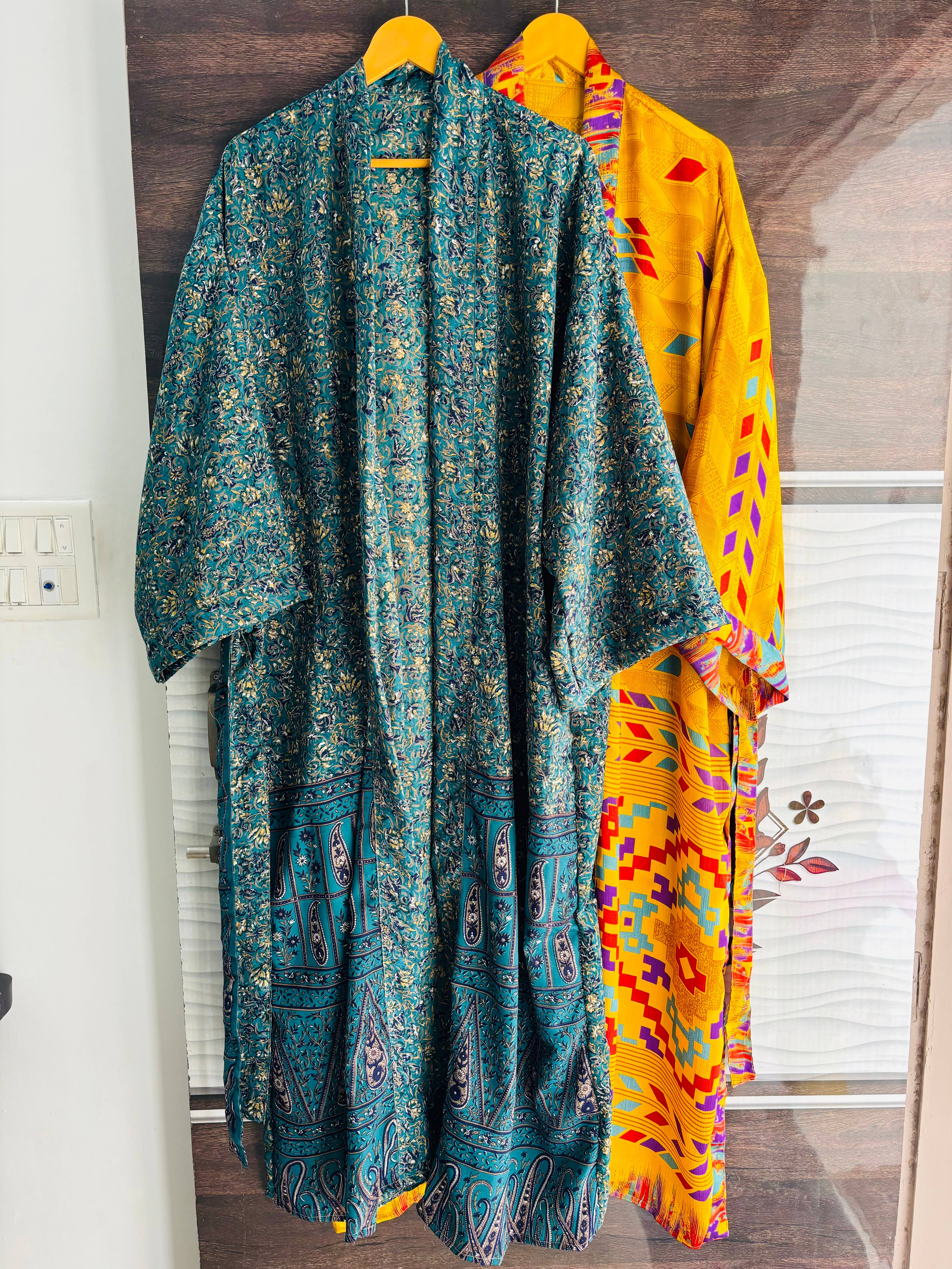 Meghcraft - Wholesale Kimono - Women's - Recycled Silk kimonos for women - Body coverup10