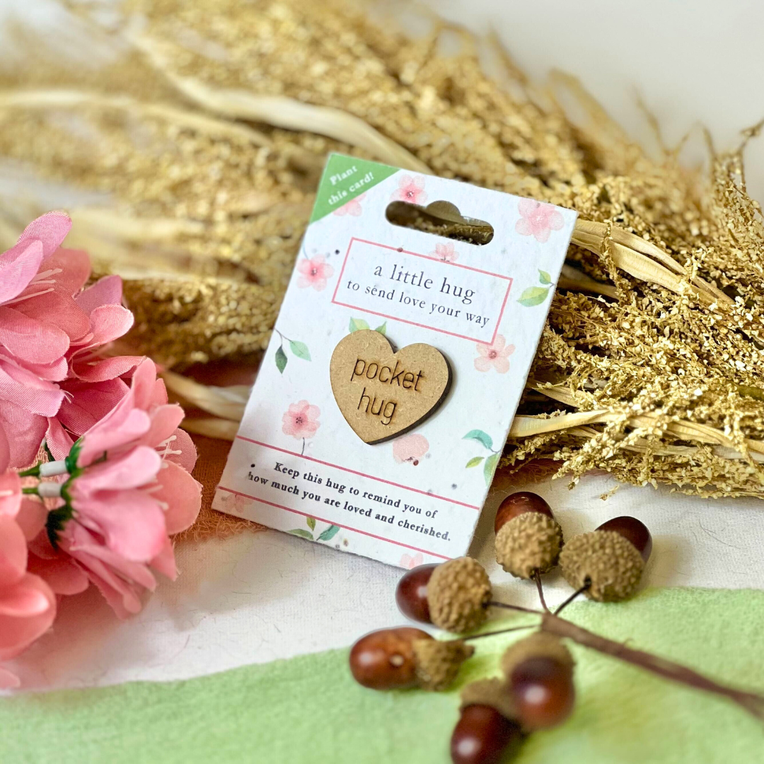 Little Green Gifts – wholesale Keepsake coin/token – Pocket Hugs - Choice Of AYR Designs (TU-8)8