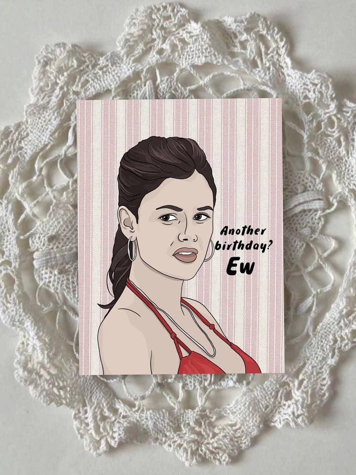 The O.C - Summer Birthday Greeting Card for wholesale by Sundae Cards