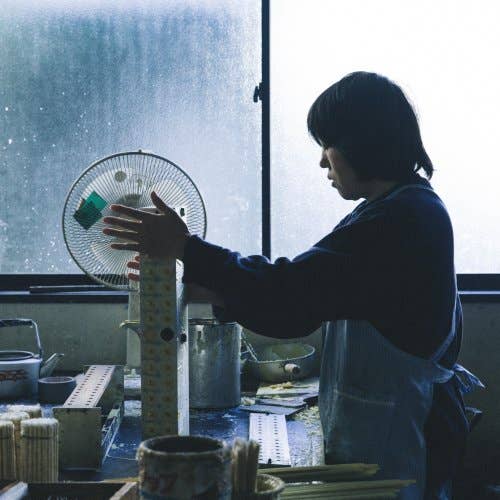 WAROSOKU DAIYO - Wholesale Tapered Candle/Candlestick - Rice Wax Candle h80mm9