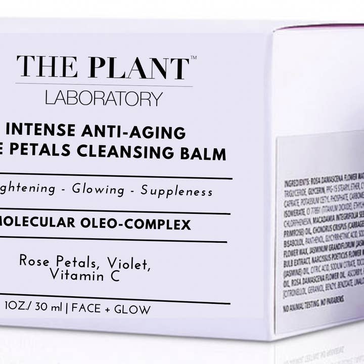 The Plant Laboratory – Engroshandel Ansigtsrens – INTENS ANTI-AGING ROSENBLADE UDRENSNING BALSAM