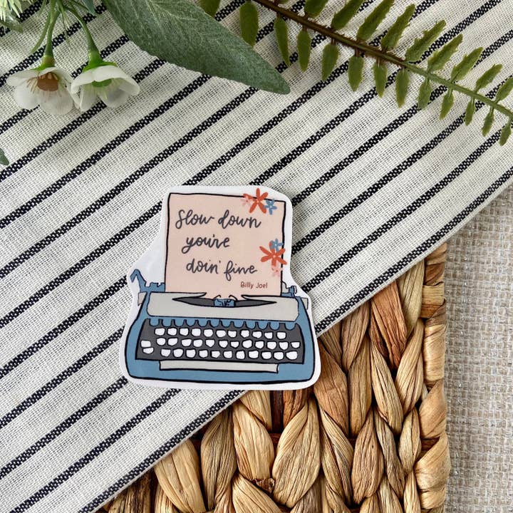 Billy Joel Vienna Sticker for wholesale by Raydiant Goods