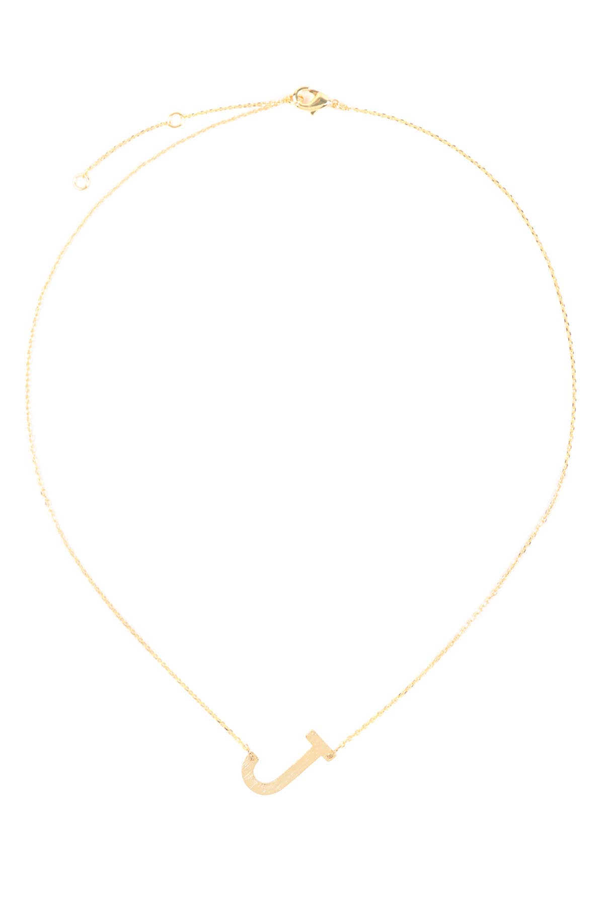 MYS Wholesale Inc - Wholesale Pendant/Charm Necklace - Initial Rough Finish Chain Necklace39