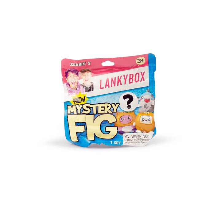 License 2 Play Toys - Wholesale Figurine Toy - Kids - LankyBox Mystery Figures in 24pc Counter Display – Series 3