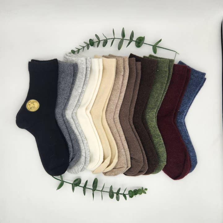 Comfortarians - Wholesale Socks - Women's - Women's 100% Cashmere Wool Sock, Men's Cashmere Socks