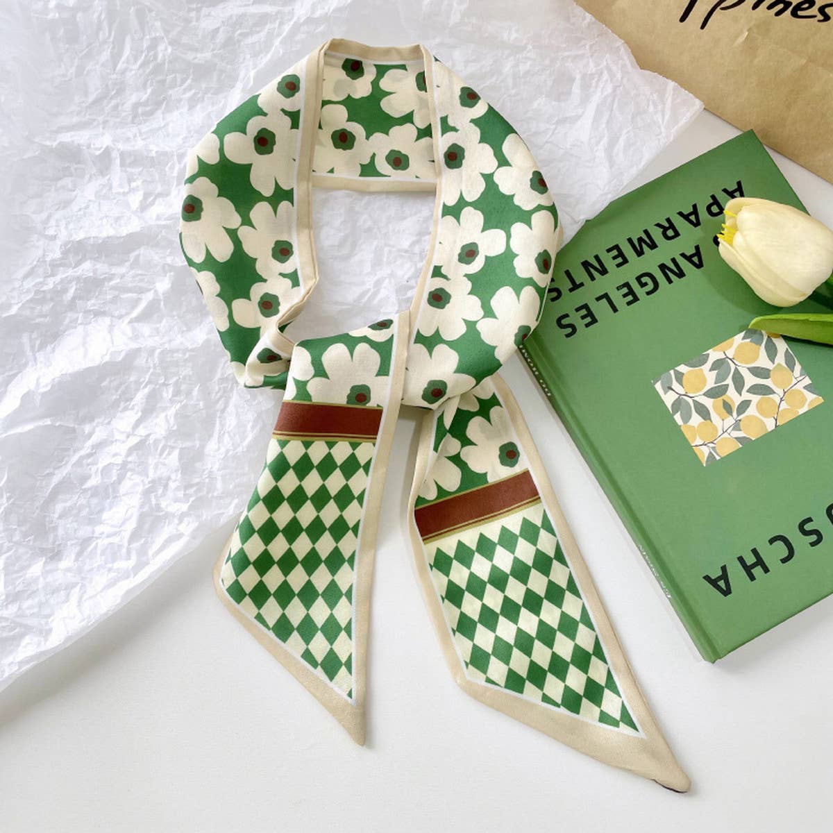 ACCITY - Wholesale Fashion Headband - Women's - 2024 NEW FLORAL STYLE HAIR RIBBON HEADBAND_CWASC07239