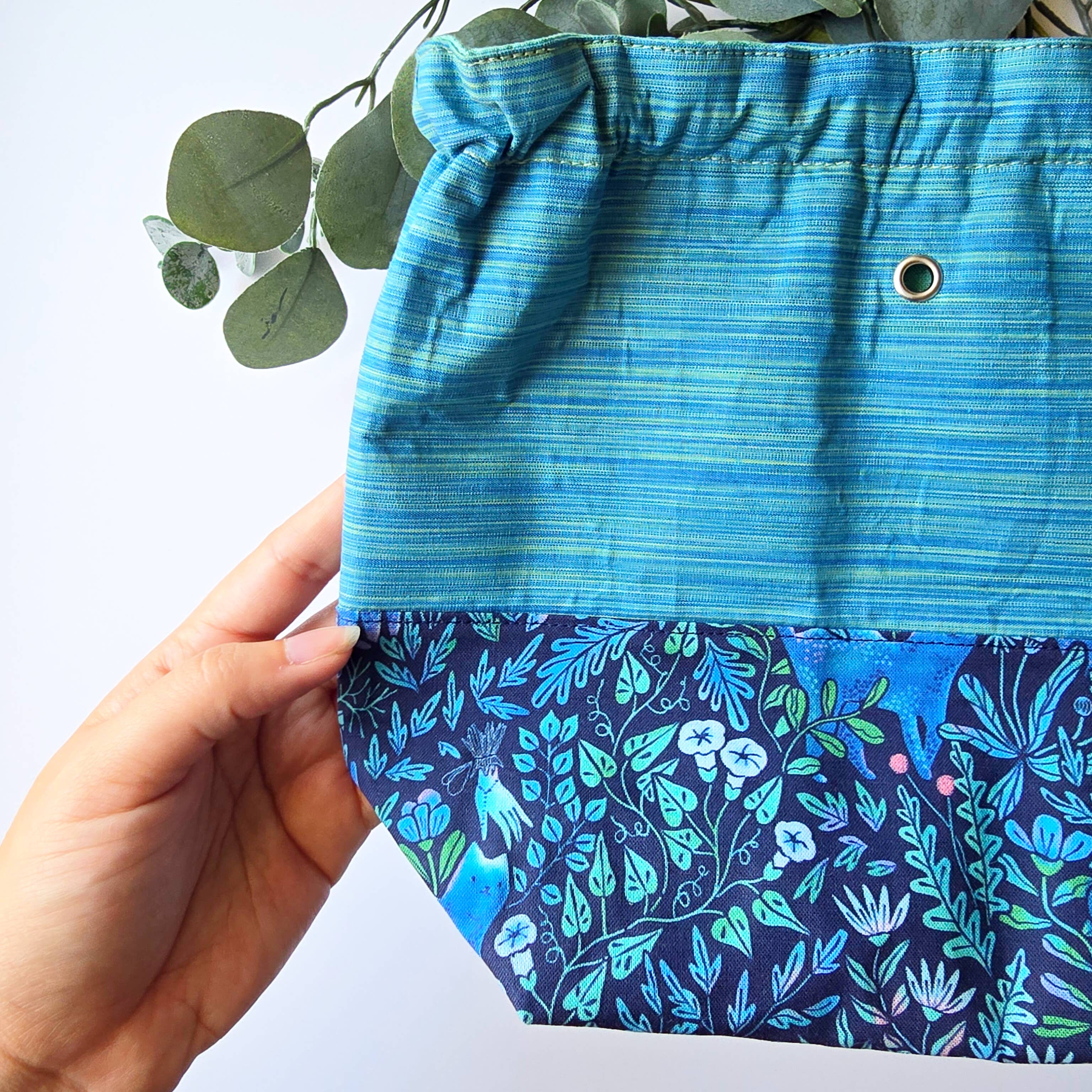 Knit and Purr - Vente Fils à tricoter - Sac à fil Sabrina1