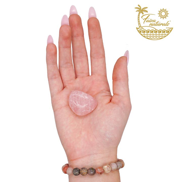 Faiza Naturals - Wholesale Spiritual Stone/Crystal - Rose Quartz Tumbled Crystals Bulk