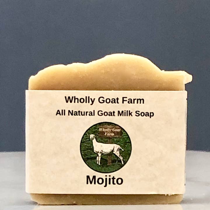 Goat Milk Soap - Mojito for wholesale by Wholly Goat Farm