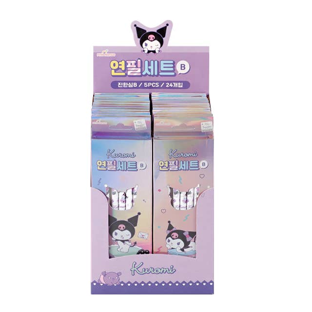 K-Wonderland - Wholesale Pencil - Sanrio School/ Office Pencil 5PCS Set 5
