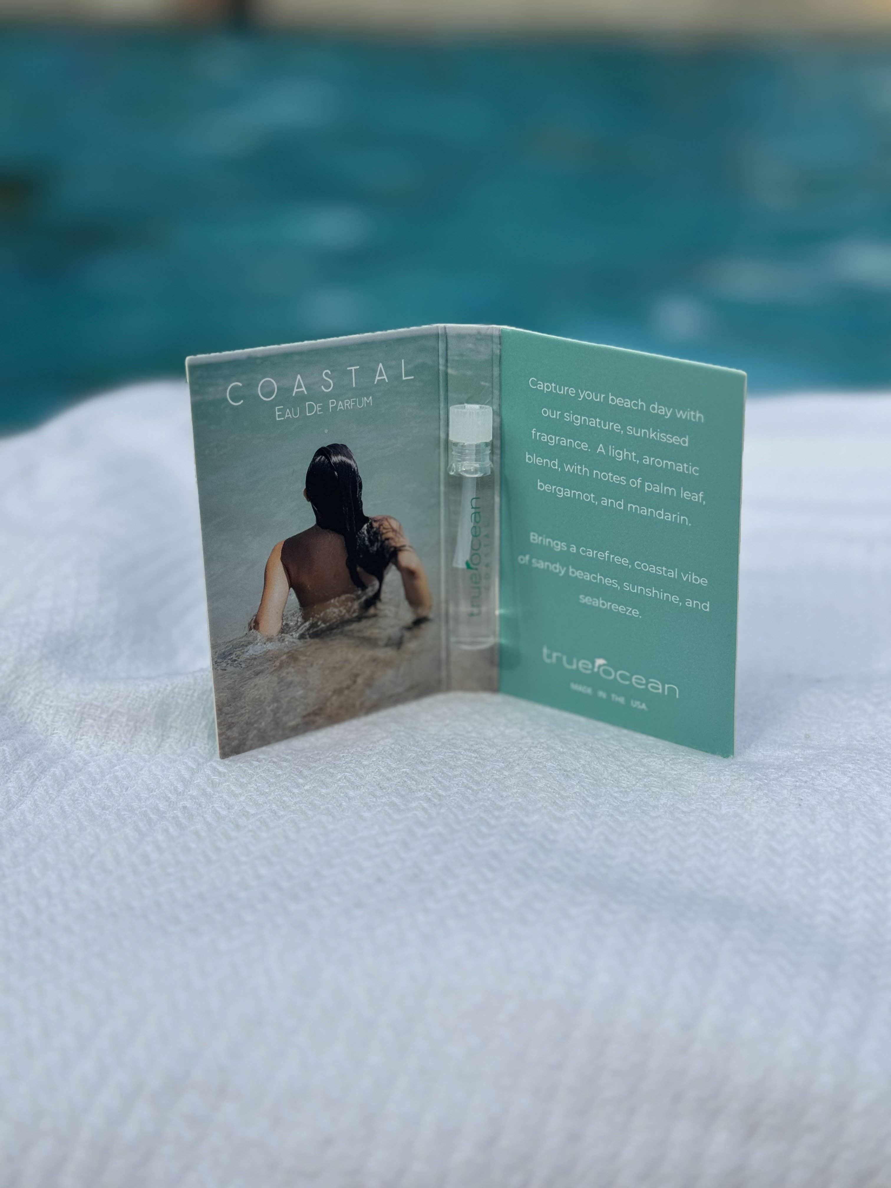 True Ocean - Wholesale Retailer Sample - Beauty & Wellness - Coastal - Eau de Parfum sampler card (2ml) - Pack of 203