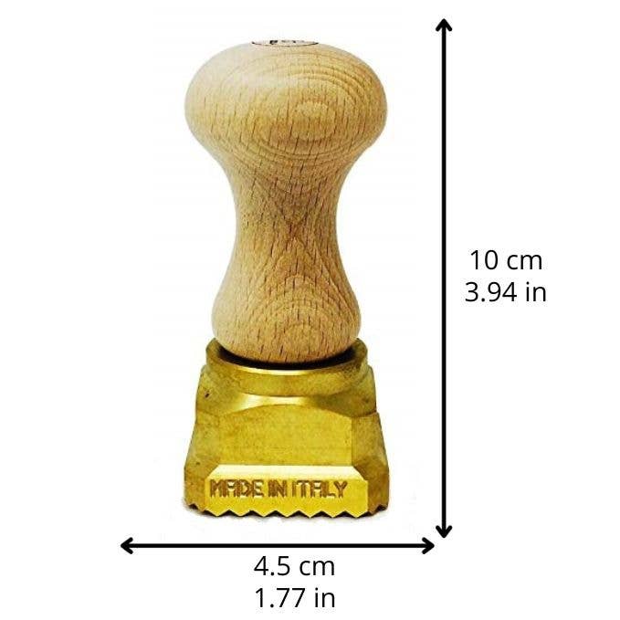 LA GONDOLA - Wholesale Kitchen Tool/Gadget - Ravioli Pasta Cutter Square 45x45 m Professional Stamp4