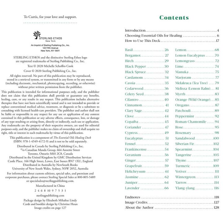 Hachette Book Group - Wholesale Tarot Cards - Essential Oils Healing Deck: 52 Cards for Mind, Body, Spirit1