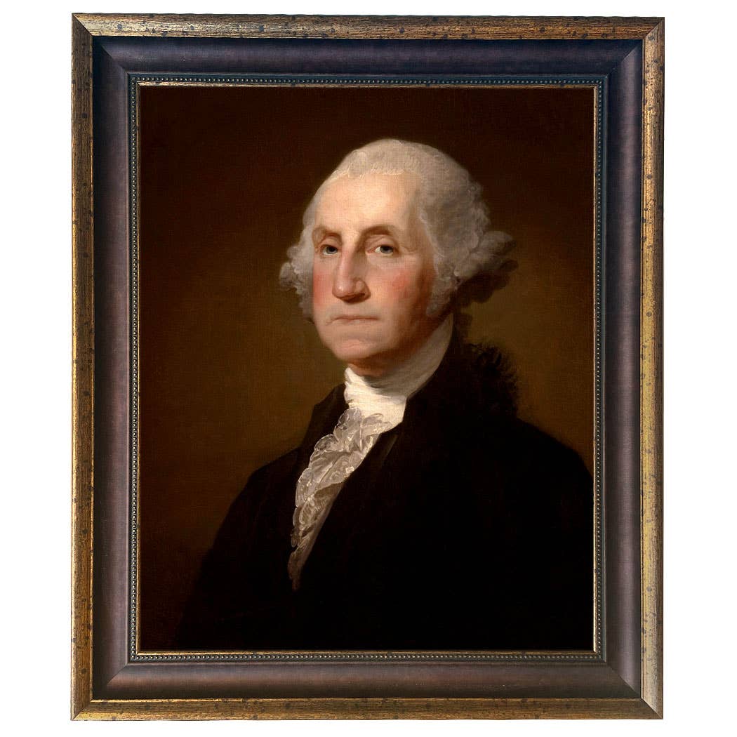 Madison Bay Co. - Historical Home Decor Reproductions - Wholesale Art Print - George Washington by Gilbert Stuart Vintage Painting Print53