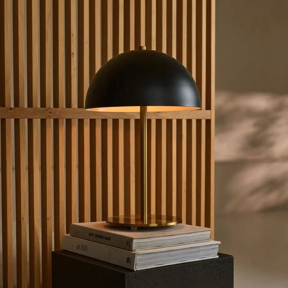 Tavellio - Wholesale Accent/Desk Lamp - Lola Gold & Black Table Lamp | Elegant Metal Design1