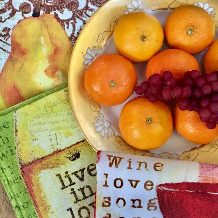 SIP - Vendita all'ingrosso Strofinacci - Asciugamano da cucina «Wine Series Green»6