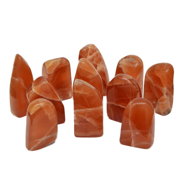 Kaia & Crystals – Großhandel Spiritueller Stein/Kristall – Honigcalcit in freier Form (300 g — 800 g)5