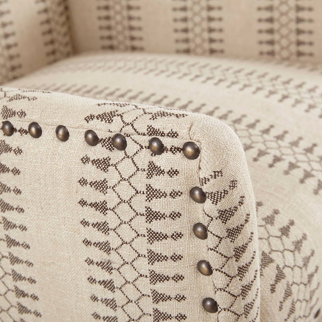 Olliix - Wholesale Chair - [Set of 2] High Back Farmhouse Dining Chair, Cream *5