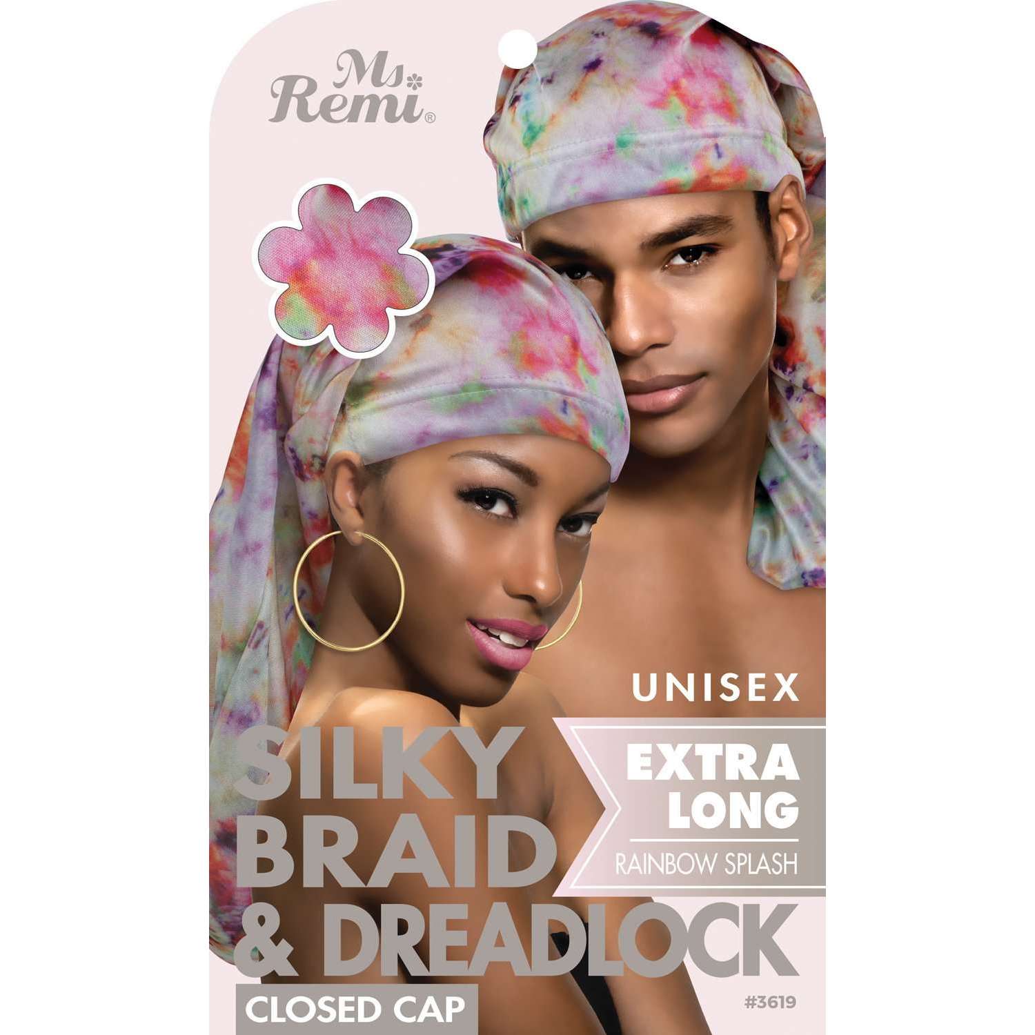 Annie International, Inc. - Wholesale Hair Towel/Wrap - Ms. Remi Silky Braid and Dreadlocks Closed Cap Asst Color1