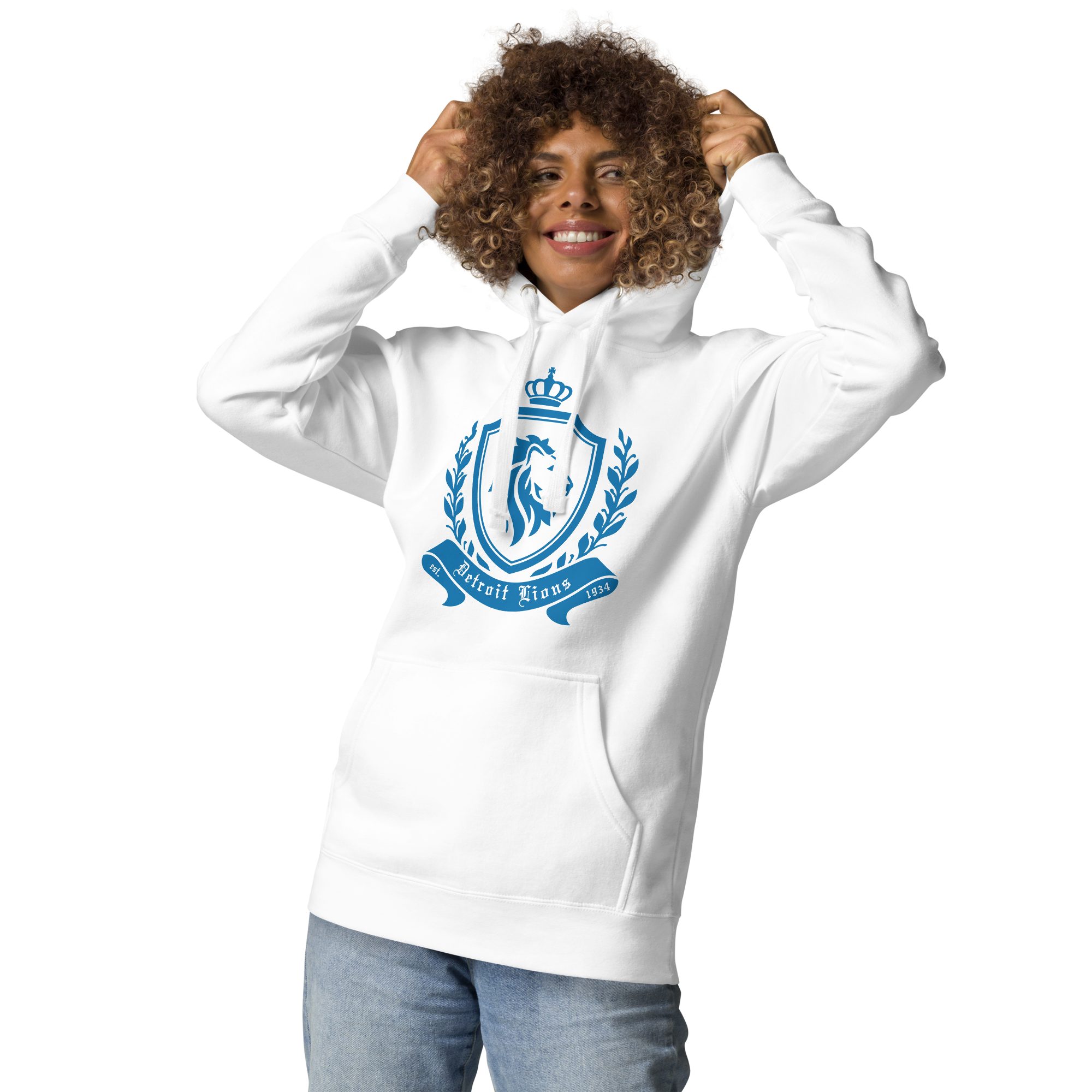 Sara Lutz Art - Wholesale Hoodie - Unisex - Lions Crest Hoodie8