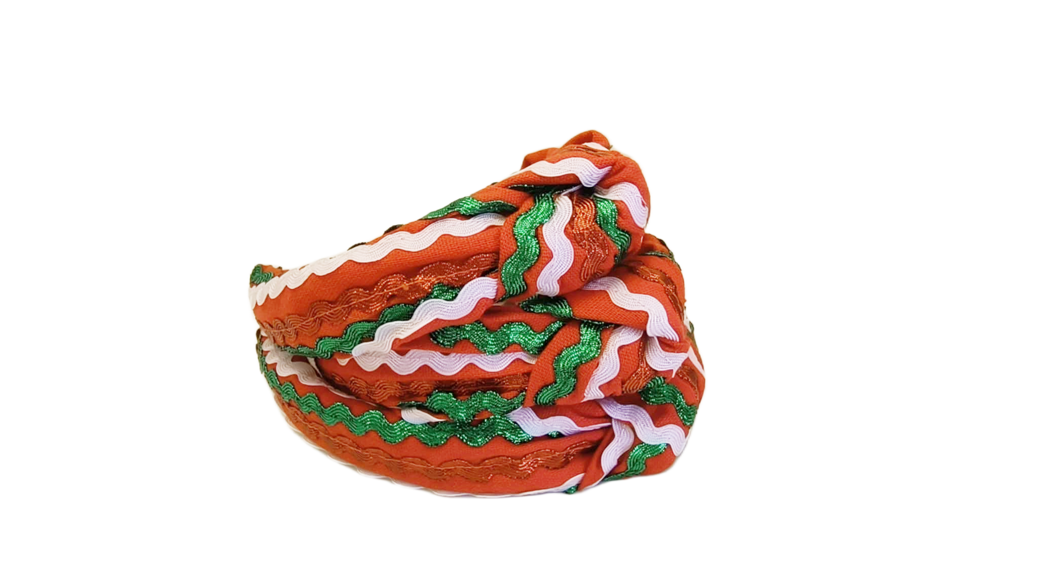 Cheeky Plum - Wholesale Fashion Headband - Women's - Ric Rac Headband - Christmas Ribbon0