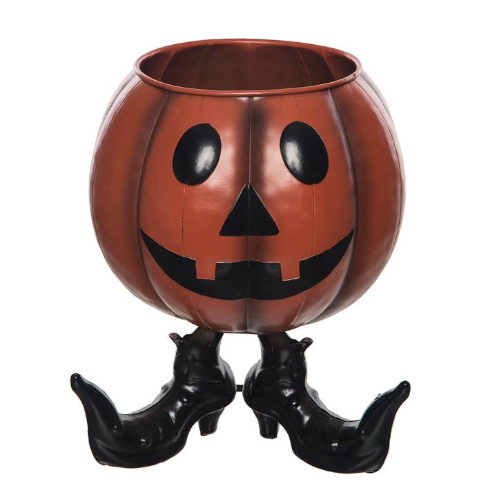 C&F Home - Wholesale Decorative Plate/Dish/Bowl - Halloween Jack-o'-lantern Pumpkin Candy Bowl