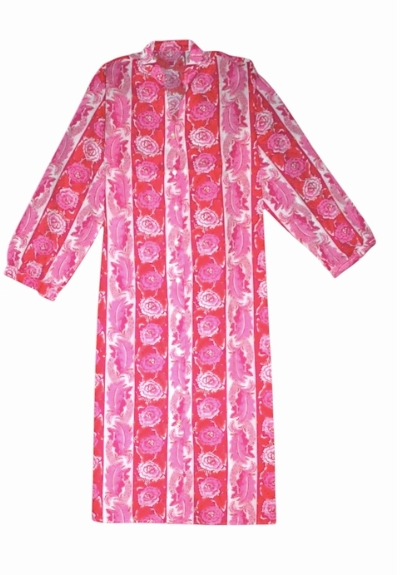 Curiosity Lab - Wholesale Dress - Women's - Night Dress Straight cut long sleeve Indian cotton19