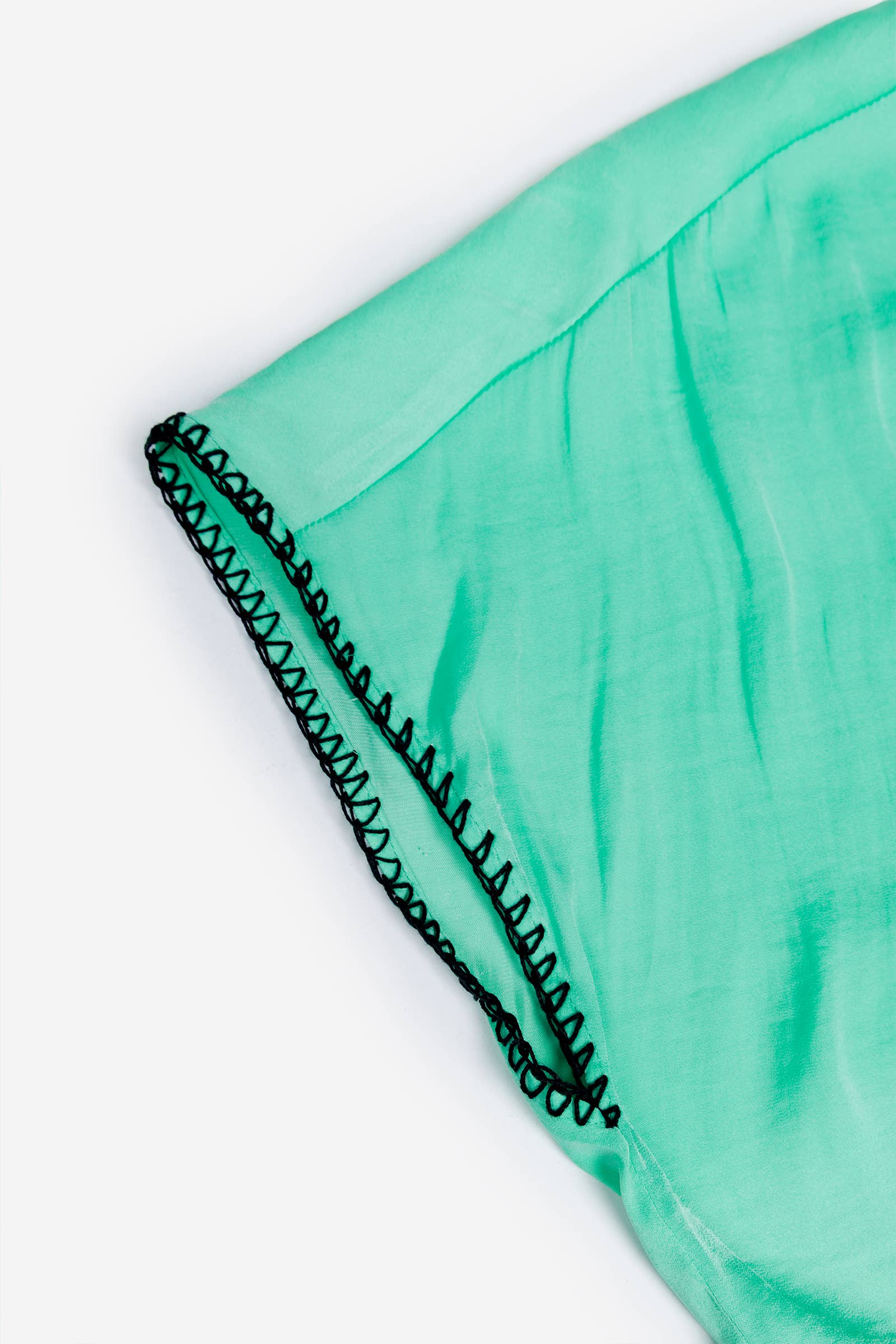 Naked Zebra - Venta al por mayor Blusa - Mujer - Blusa regular con hombros caídos y pespunte.8