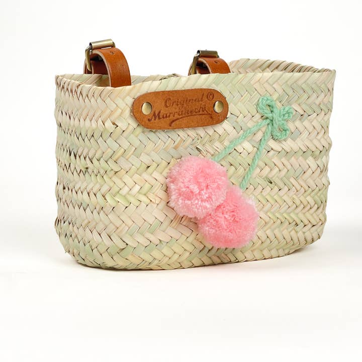 „Cerise“ børnecykelkurv + 100 stk for engroshandel hos original-marrakech