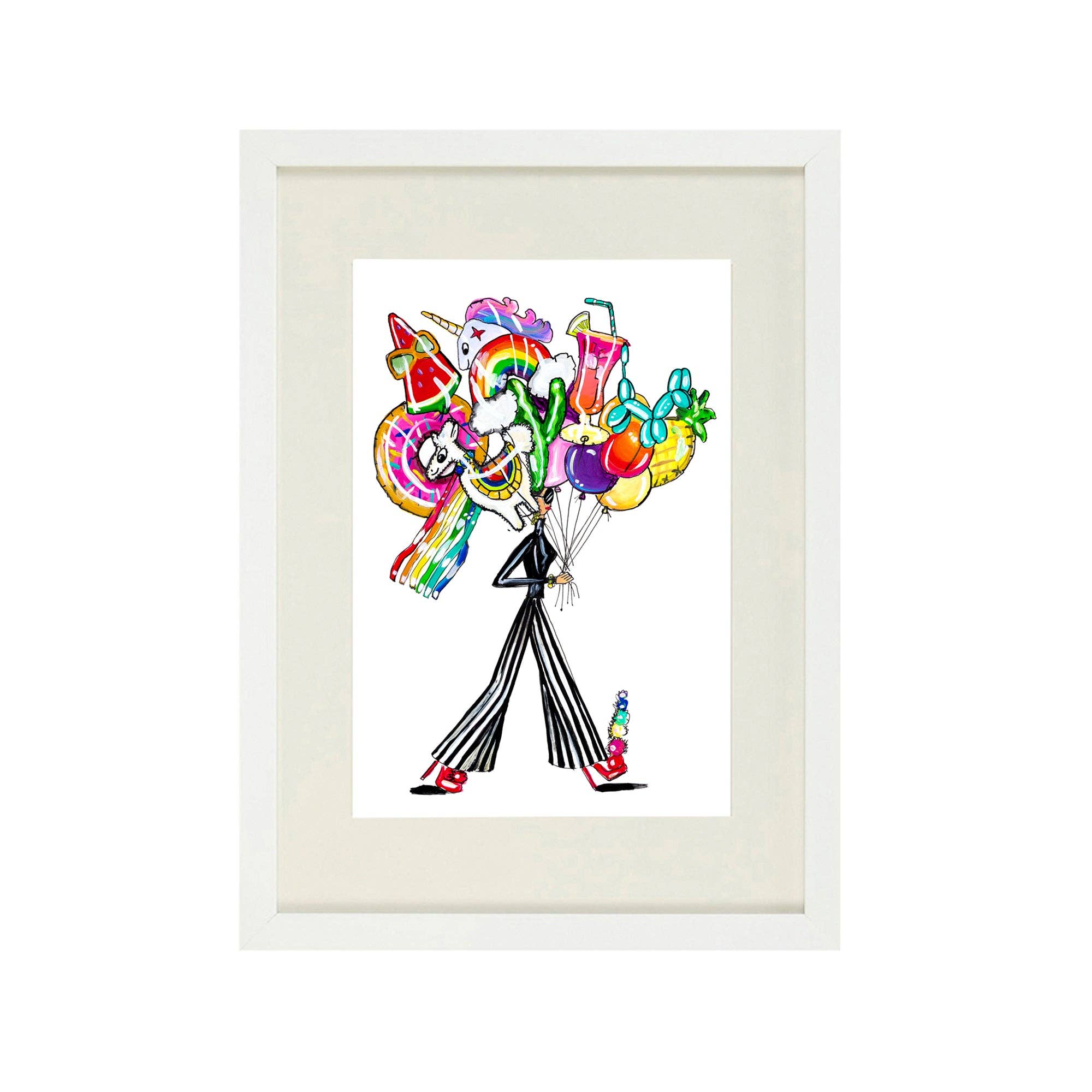 Charlotte Posner - Wholesale Art Print - HAPPY WALK PRINT3