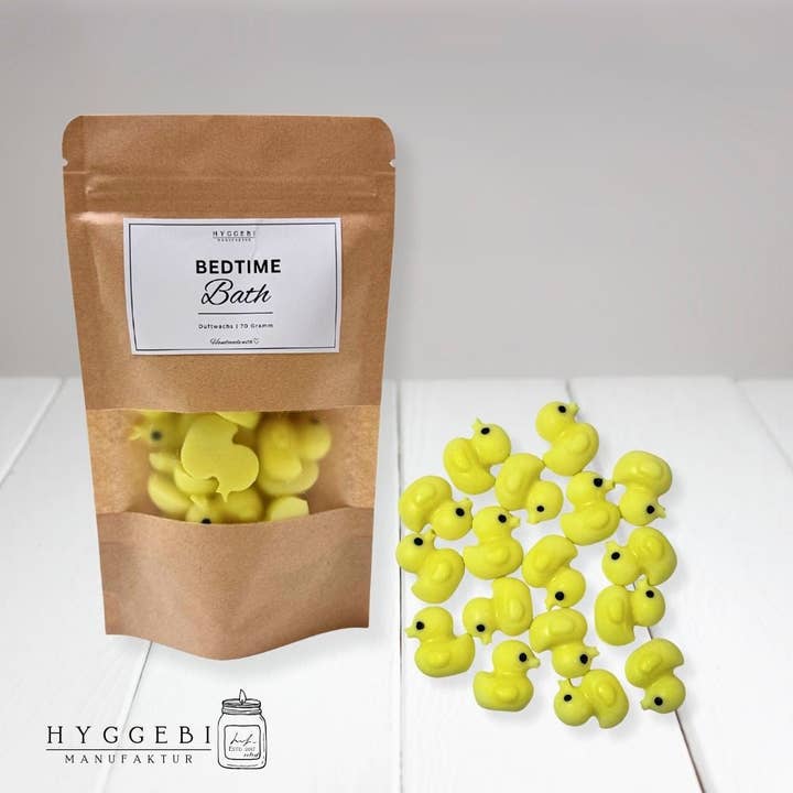 Bedtime Bath · Duftwachs 70g für den Großhandel von Hyggebi