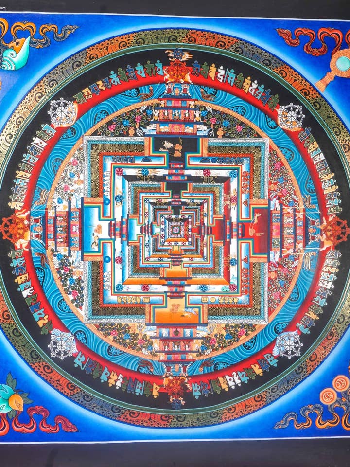 Wheel of Time Mandala for wholesale by Lucky Thanka