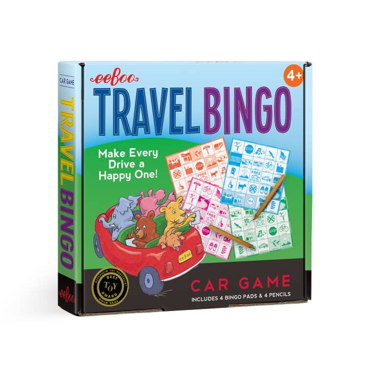 eeBoo - Wholesale Board Game - Travel Bingo Game