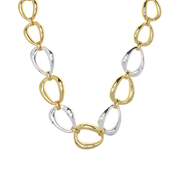 Collier Luxenter finition en or jaune 18k - Hous pour la vente par Luxenter
